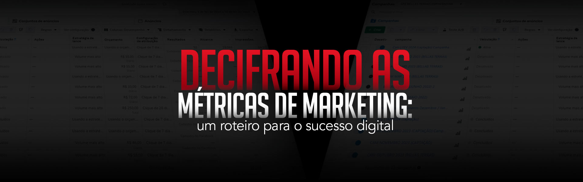 Decifrando as Métricas do marketing.